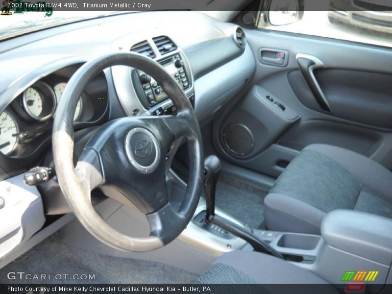 Titanium Metallic / Gray 2002 Toyota RAV4 4WD
