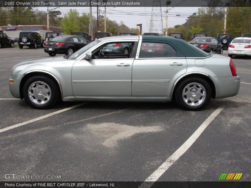 Satin Jade Pearl / Deep Jade/Light Graystone 2005 Chrysler 300 Touring