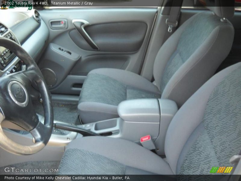 Titanium Metallic / Gray 2002 Toyota RAV4 4WD