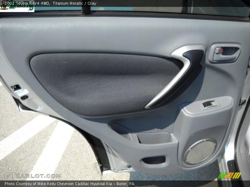 Titanium Metallic / Gray 2002 Toyota RAV4 4WD