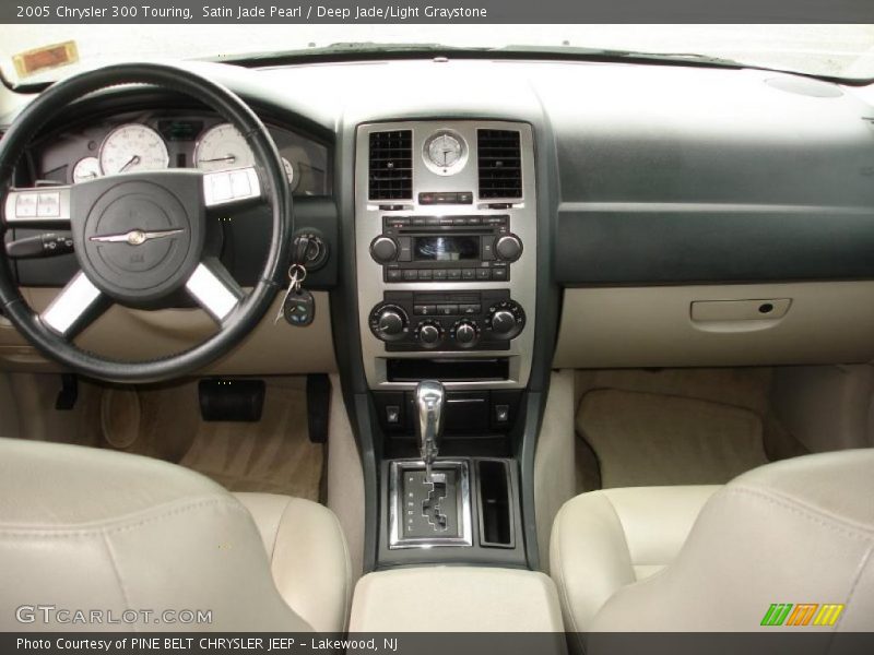 Satin Jade Pearl / Deep Jade/Light Graystone 2005 Chrysler 300 Touring