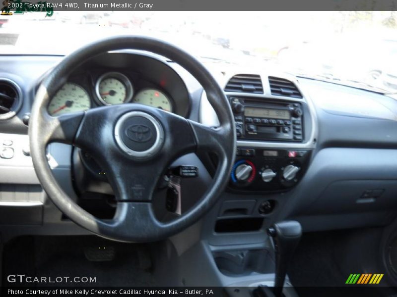 Titanium Metallic / Gray 2002 Toyota RAV4 4WD