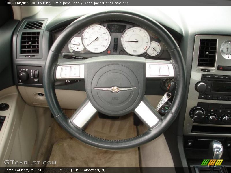 Satin Jade Pearl / Deep Jade/Light Graystone 2005 Chrysler 300 Touring