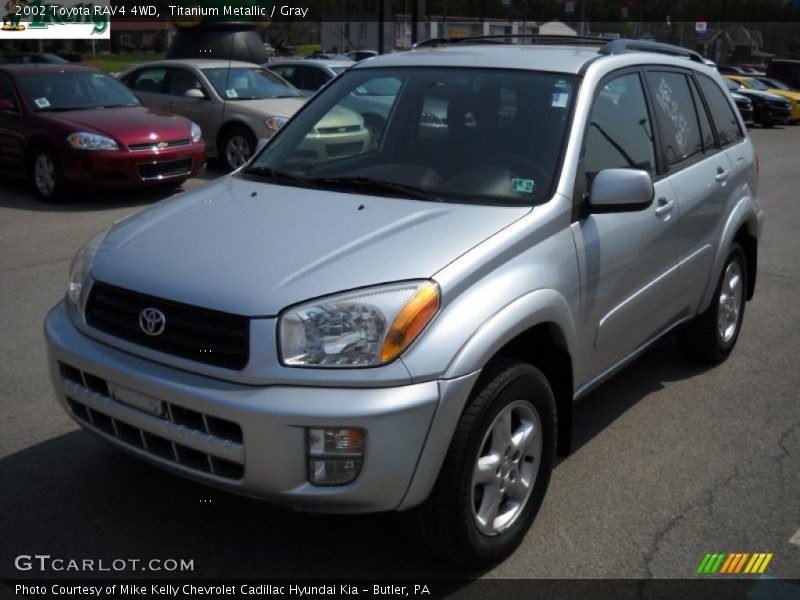 Titanium Metallic / Gray 2002 Toyota RAV4 4WD