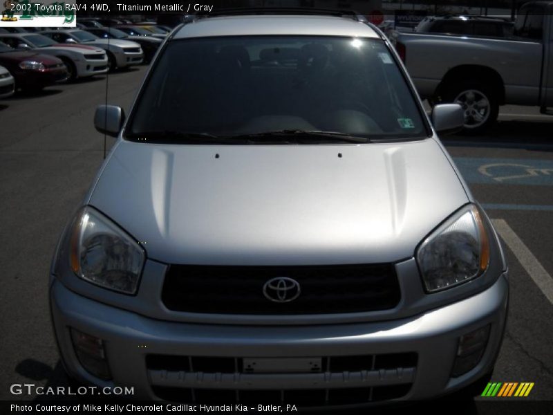 Titanium Metallic / Gray 2002 Toyota RAV4 4WD
