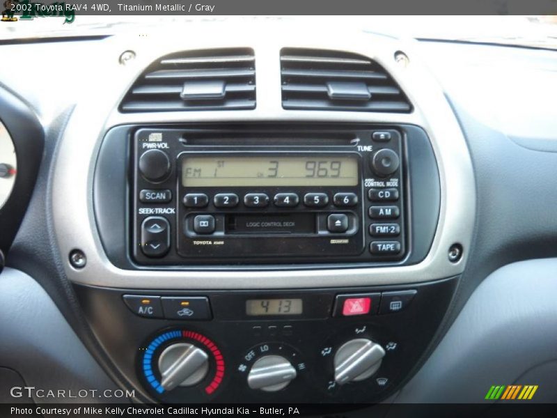 Titanium Metallic / Gray 2002 Toyota RAV4 4WD