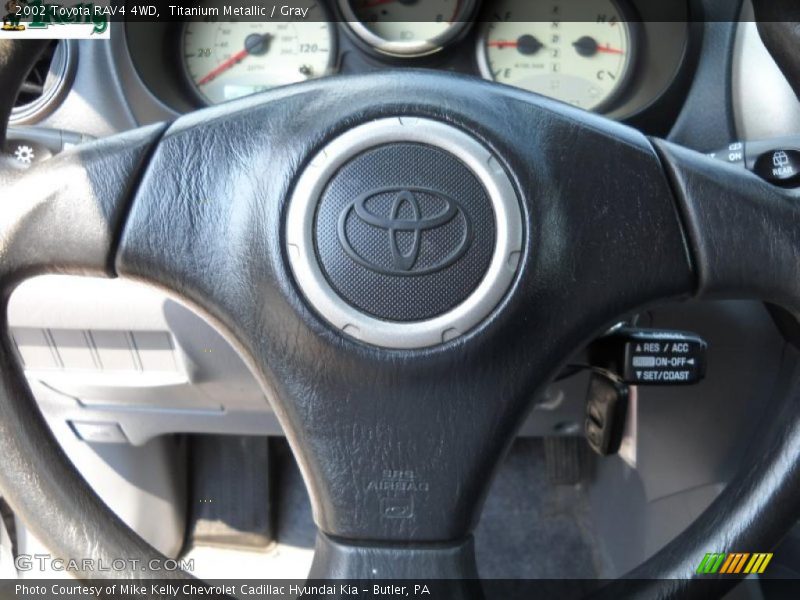 Titanium Metallic / Gray 2002 Toyota RAV4 4WD