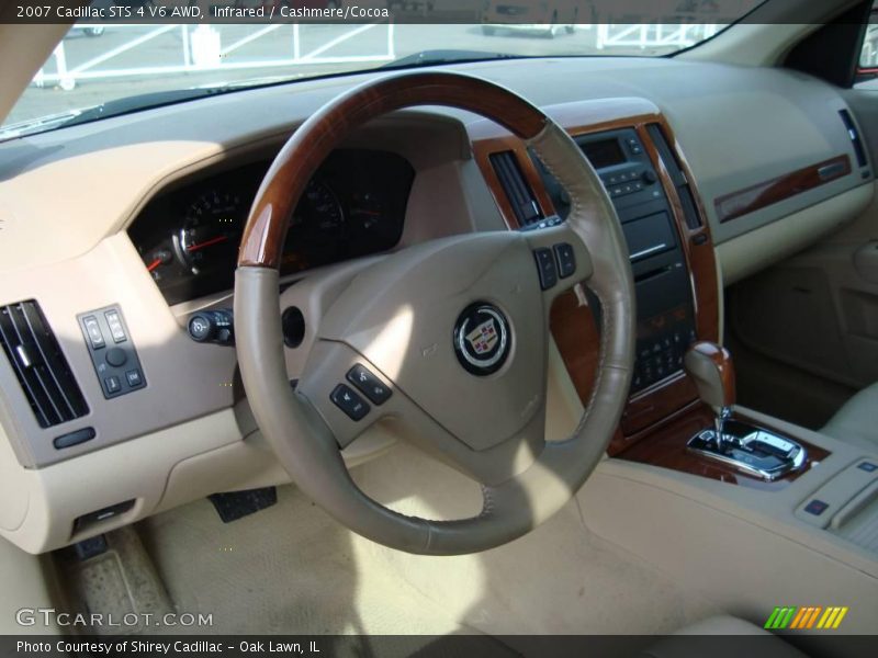 Infrared / Cashmere/Cocoa 2007 Cadillac STS 4 V6 AWD