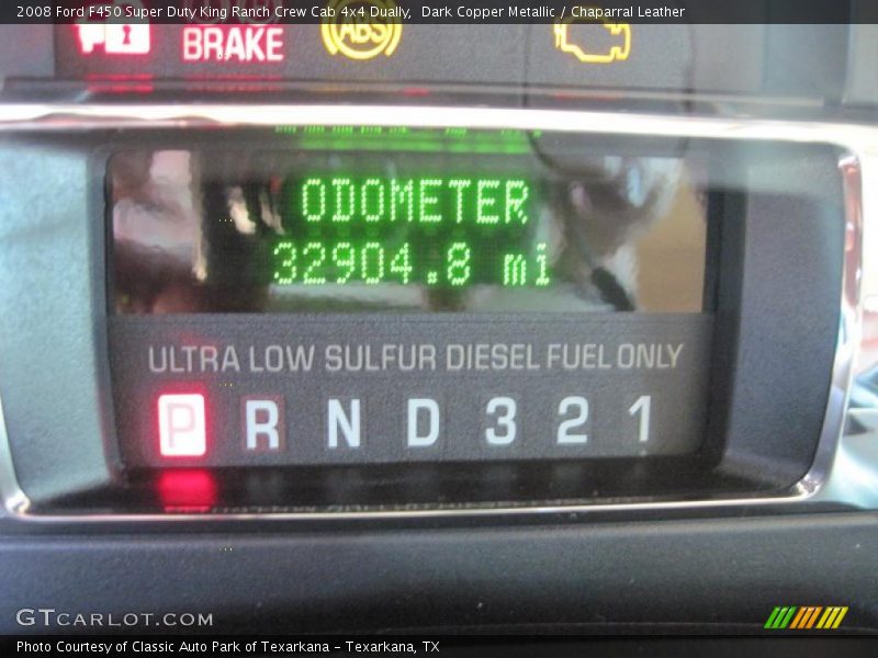 Dark Copper Metallic / Chaparral Leather 2008 Ford F450 Super Duty King Ranch Crew Cab 4x4 Dually