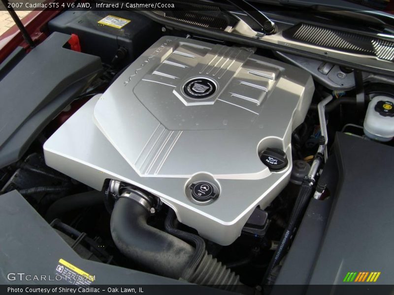Infrared / Cashmere/Cocoa 2007 Cadillac STS 4 V6 AWD