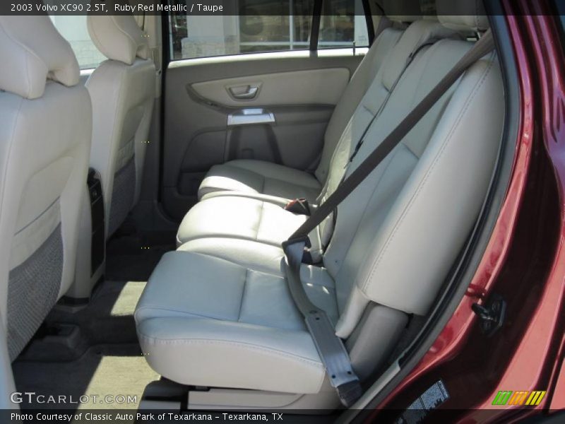 Ruby Red Metallic / Taupe 2003 Volvo XC90 2.5T