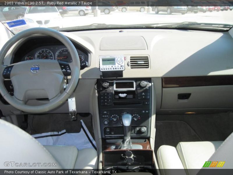 Ruby Red Metallic / Taupe 2003 Volvo XC90 2.5T