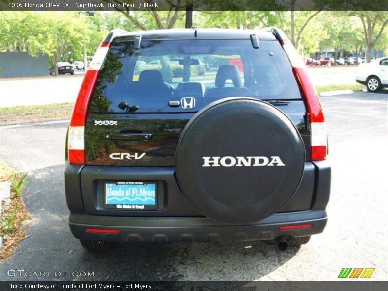Nighthawk Black Pearl / Black 2006 Honda CR-V EX
