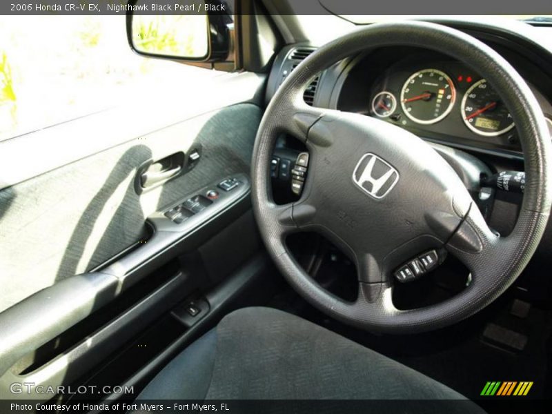 Nighthawk Black Pearl / Black 2006 Honda CR-V EX