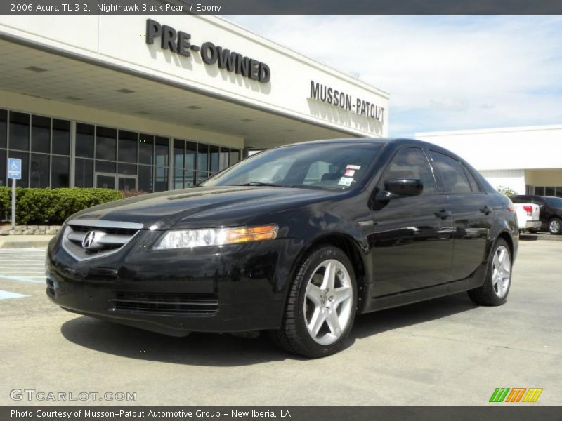 Nighthawk Black Pearl / Ebony 2006 Acura TL 3.2