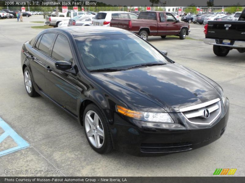 Nighthawk Black Pearl / Ebony 2006 Acura TL 3.2