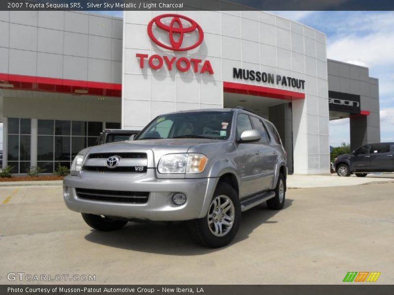 Silver Sky Metallic / Light Charcoal 2007 Toyota Sequoia SR5