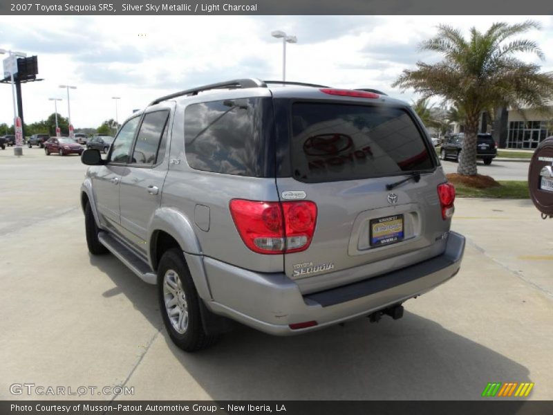 Silver Sky Metallic / Light Charcoal 2007 Toyota Sequoia SR5