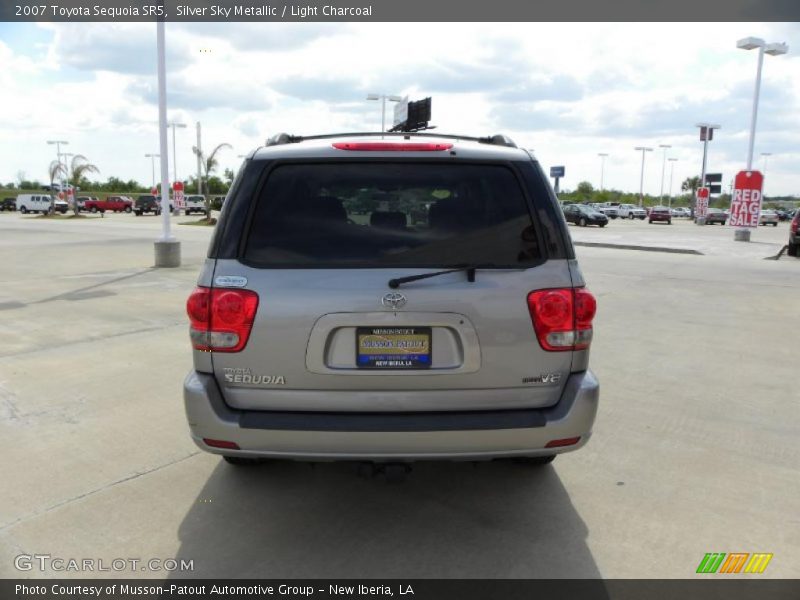 Silver Sky Metallic / Light Charcoal 2007 Toyota Sequoia SR5