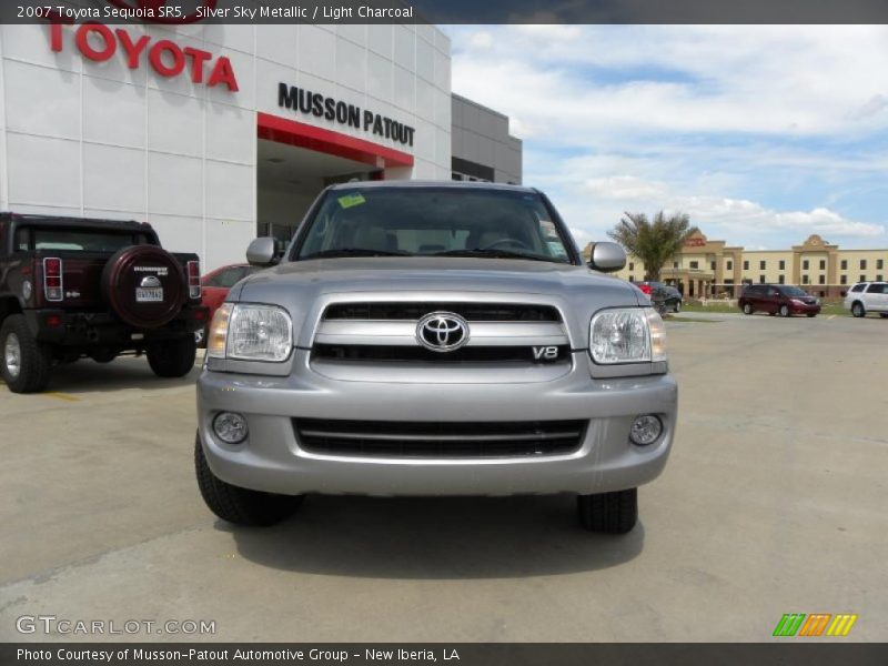 Silver Sky Metallic / Light Charcoal 2007 Toyota Sequoia SR5