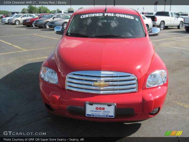 Victory Red / Ebony 2009 Chevrolet HHR LT