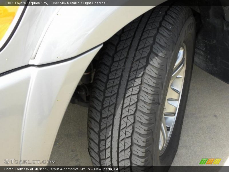 Silver Sky Metallic / Light Charcoal 2007 Toyota Sequoia SR5