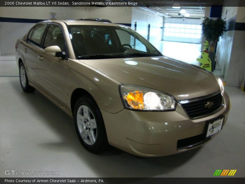 Sandstone Metallic / Cashmere Beige 2006 Chevrolet Malibu LT V6 Sedan