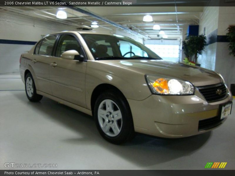 Sandstone Metallic / Cashmere Beige 2006 Chevrolet Malibu LT V6 Sedan