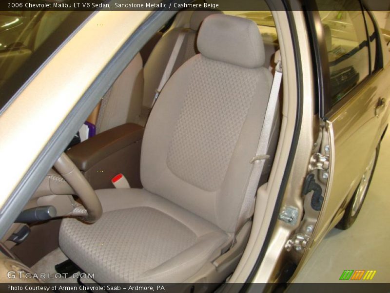 Sandstone Metallic / Cashmere Beige 2006 Chevrolet Malibu LT V6 Sedan