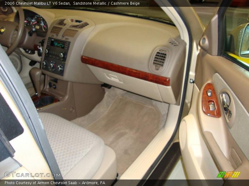 Sandstone Metallic / Cashmere Beige 2006 Chevrolet Malibu LT V6 Sedan