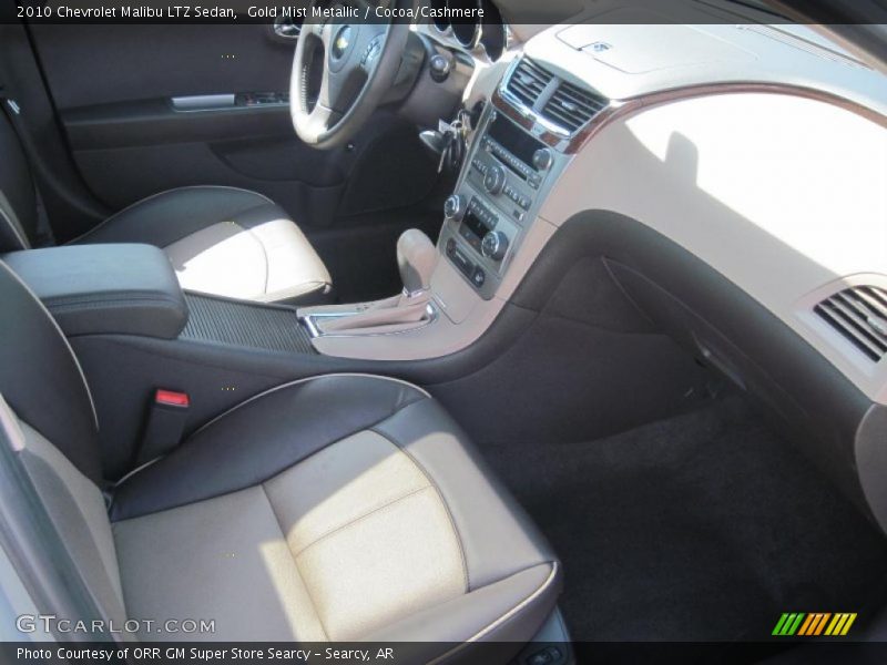 Gold Mist Metallic / Cocoa/Cashmere 2010 Chevrolet Malibu LTZ Sedan