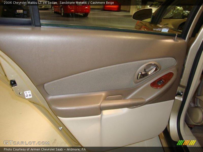 Sandstone Metallic / Cashmere Beige 2006 Chevrolet Malibu LT V6 Sedan