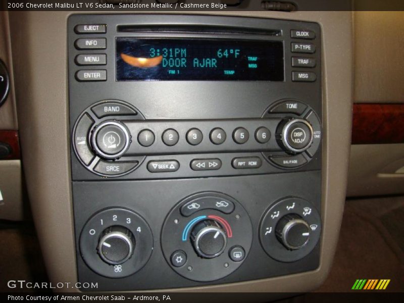 Sandstone Metallic / Cashmere Beige 2006 Chevrolet Malibu LT V6 Sedan