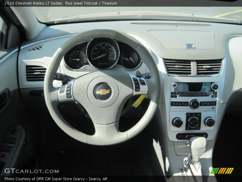 Red Jewel Tintcoat / Titanium 2010 Chevrolet Malibu LT Sedan