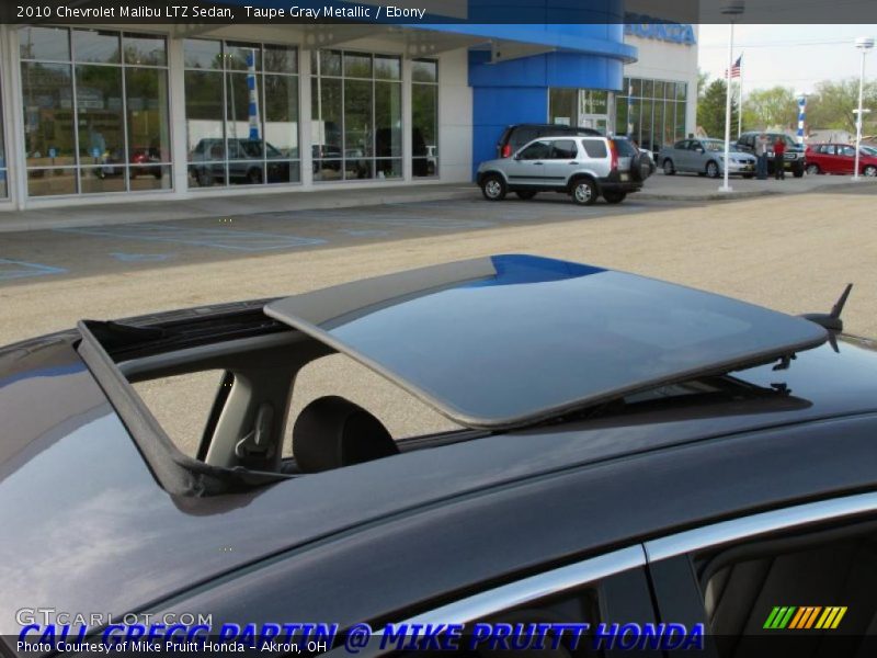Taupe Gray Metallic / Ebony 2010 Chevrolet Malibu LTZ Sedan