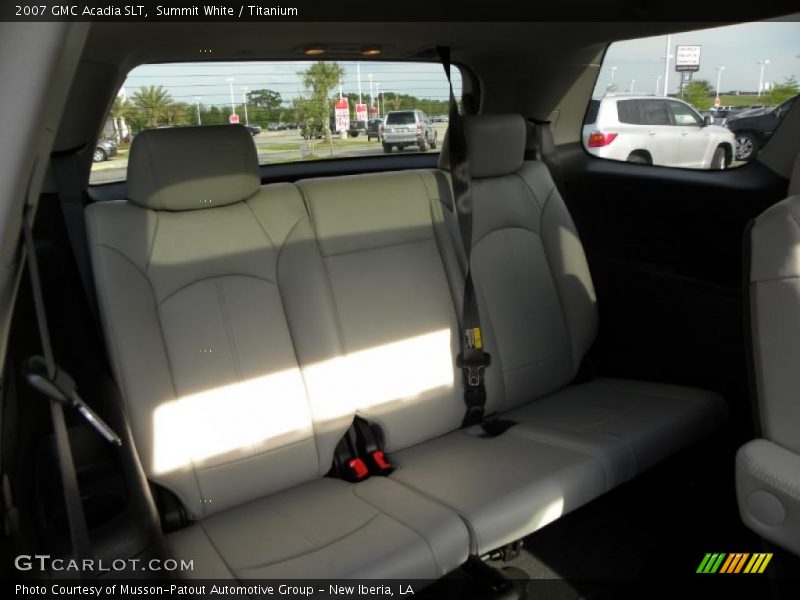 Summit White / Titanium 2007 GMC Acadia SLT