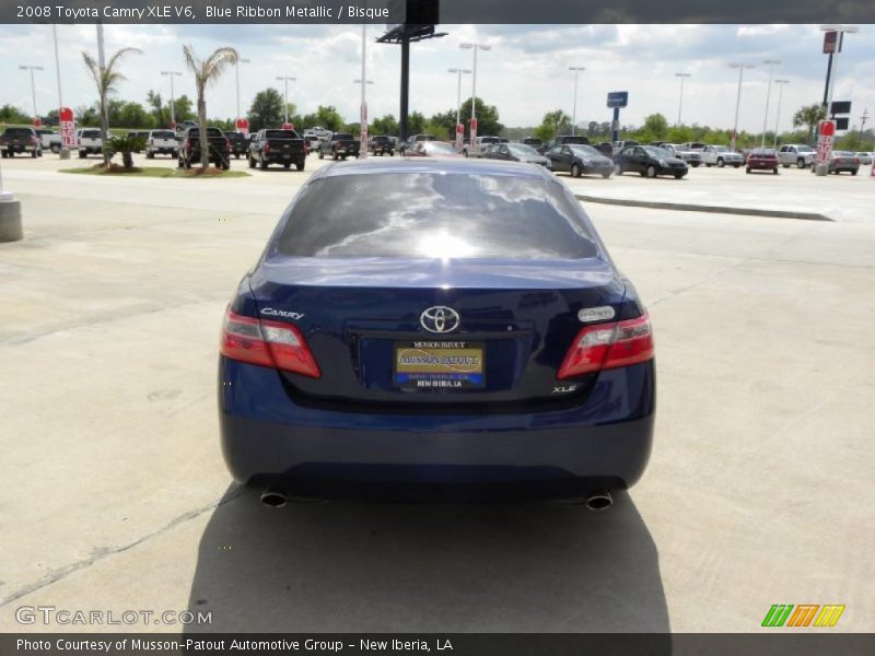 Blue Ribbon Metallic / Bisque 2008 Toyota Camry XLE V6