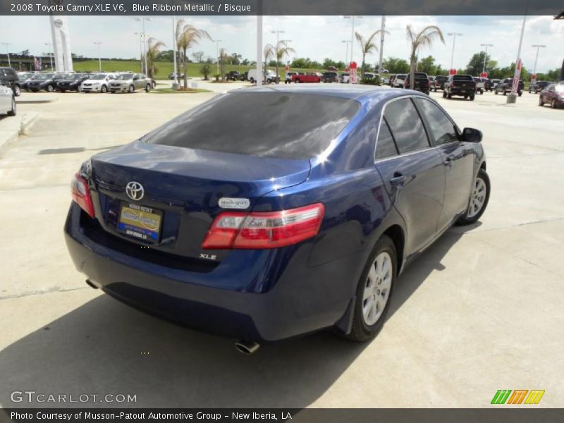 Blue Ribbon Metallic / Bisque 2008 Toyota Camry XLE V6