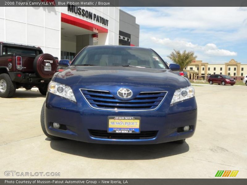 Blue Ribbon Metallic / Bisque 2008 Toyota Camry XLE V6