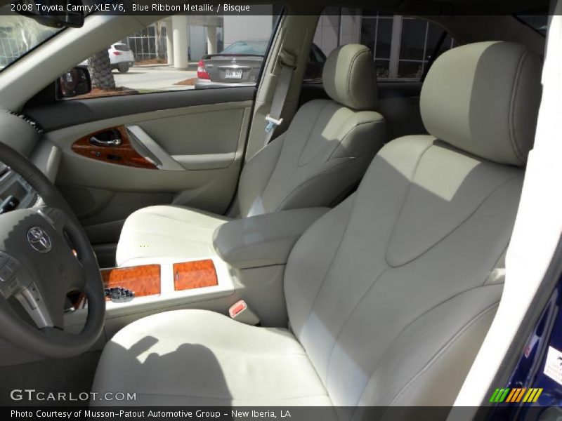 Blue Ribbon Metallic / Bisque 2008 Toyota Camry XLE V6