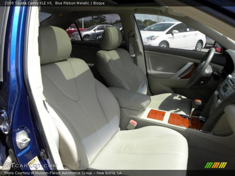 Blue Ribbon Metallic / Bisque 2008 Toyota Camry XLE V6