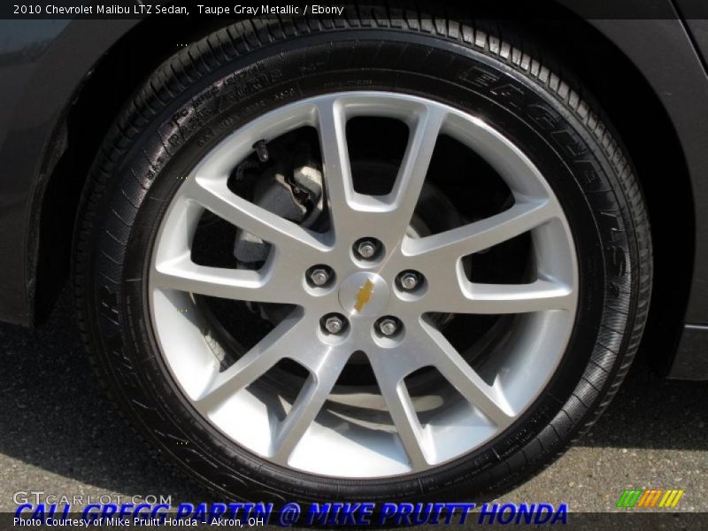 Taupe Gray Metallic / Ebony 2010 Chevrolet Malibu LTZ Sedan