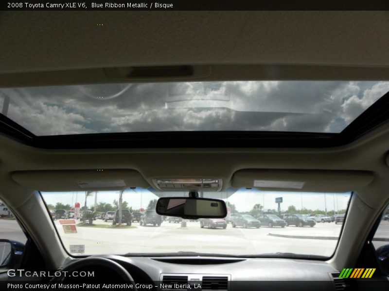 Blue Ribbon Metallic / Bisque 2008 Toyota Camry XLE V6