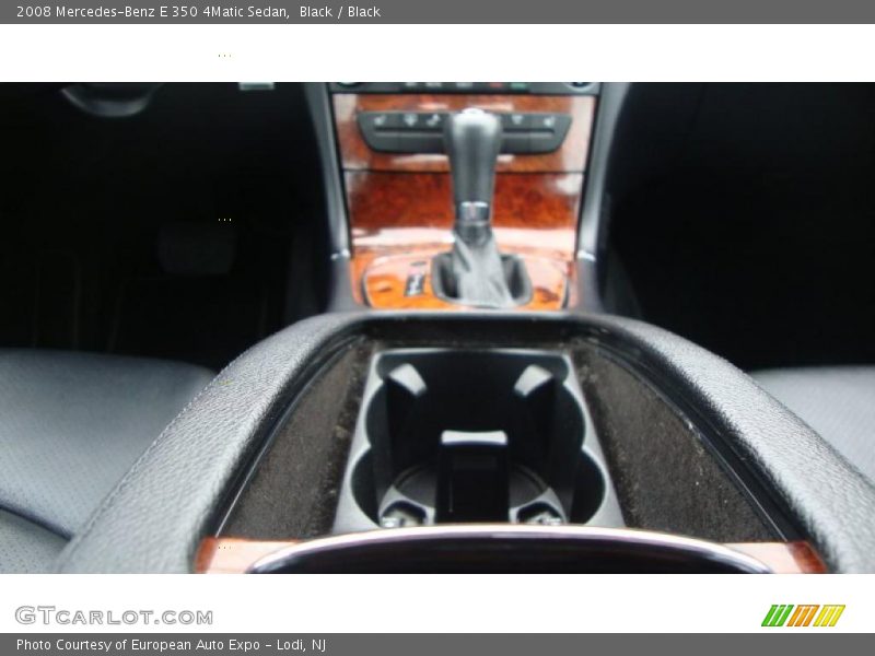Black / Black 2008 Mercedes-Benz E 350 4Matic Sedan