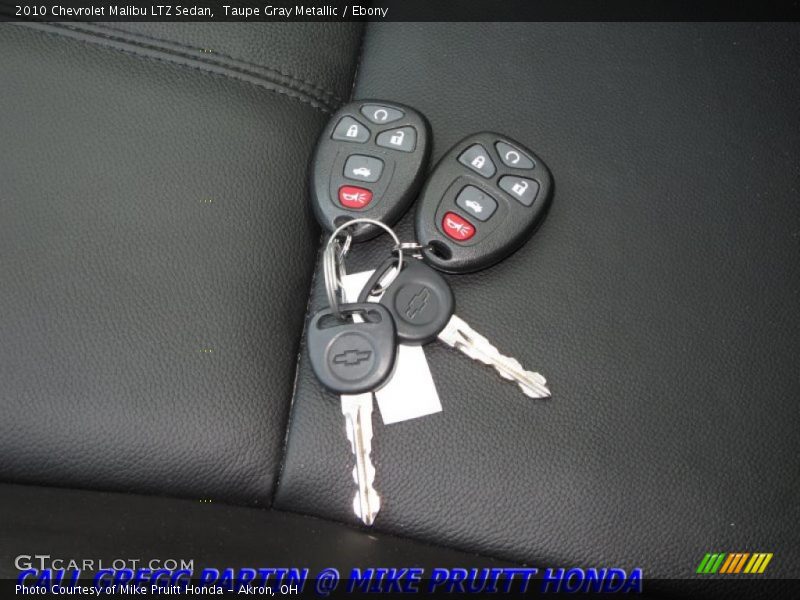 Taupe Gray Metallic / Ebony 2010 Chevrolet Malibu LTZ Sedan