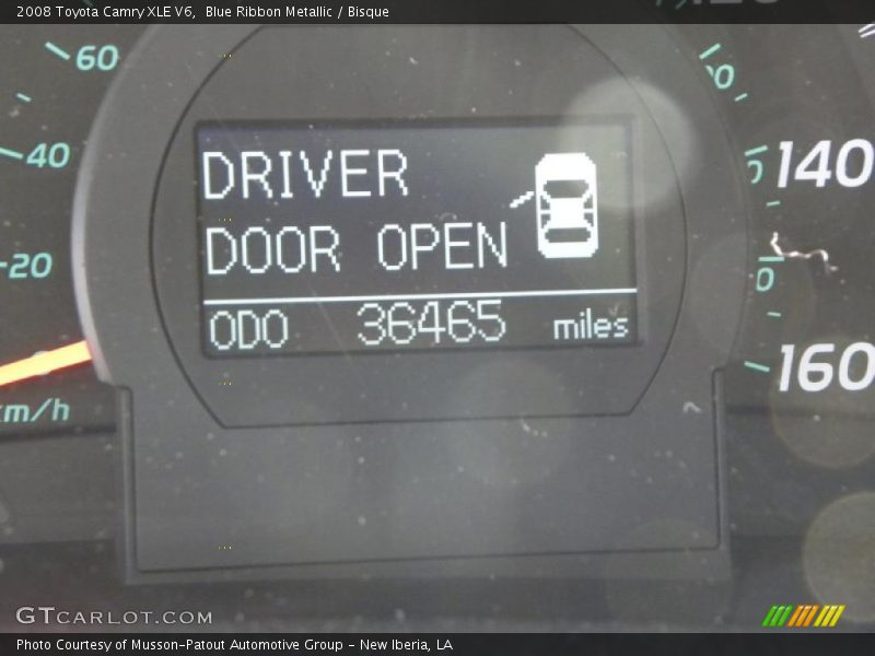 Blue Ribbon Metallic / Bisque 2008 Toyota Camry XLE V6