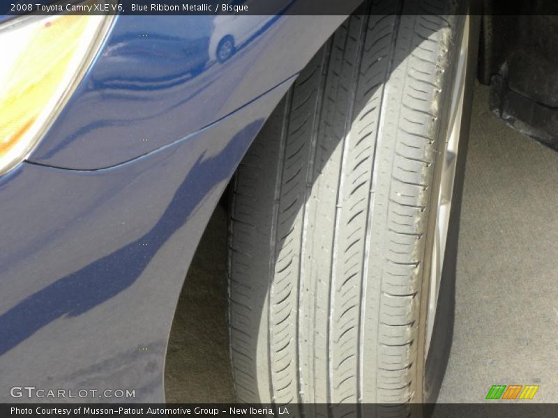 Blue Ribbon Metallic / Bisque 2008 Toyota Camry XLE V6