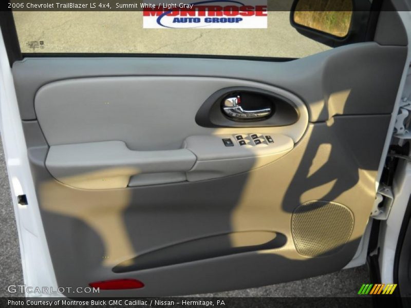 Summit White / Light Gray 2006 Chevrolet TrailBlazer LS 4x4