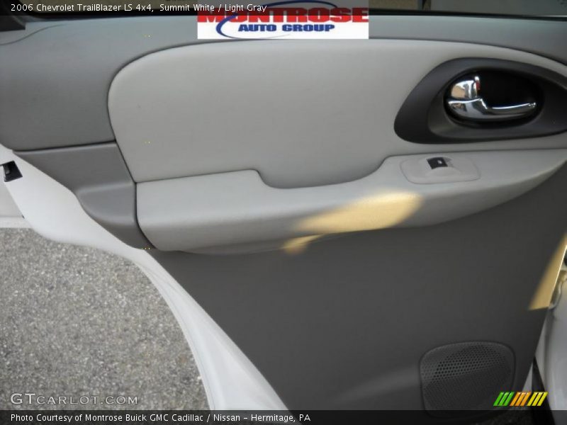 Summit White / Light Gray 2006 Chevrolet TrailBlazer LS 4x4