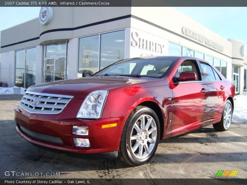 Infrared / Cashmere/Cocoa 2007 Cadillac STS 4 V8 AWD
